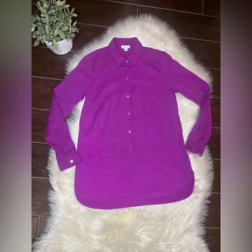 J.Jill fushia Longsleeved blouse sz XS